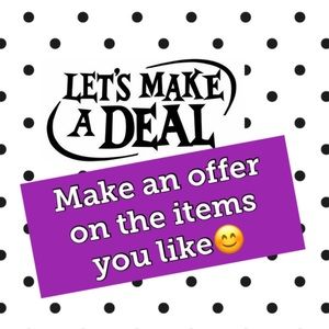 Offers always welcome